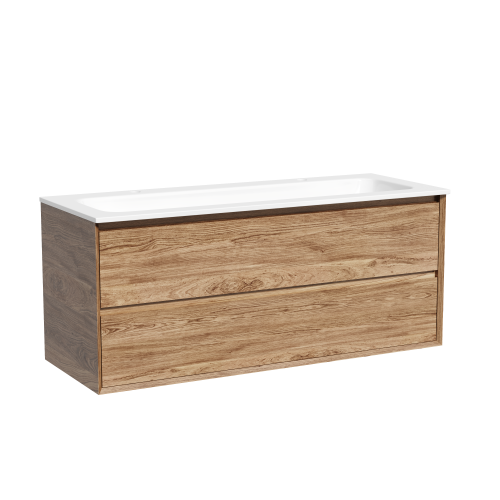 Тумба под раковину Sancos Marmi 2.0 MR2.0120ECH 120х45х52 подвесная цвет дуб чарльстон - фото 2